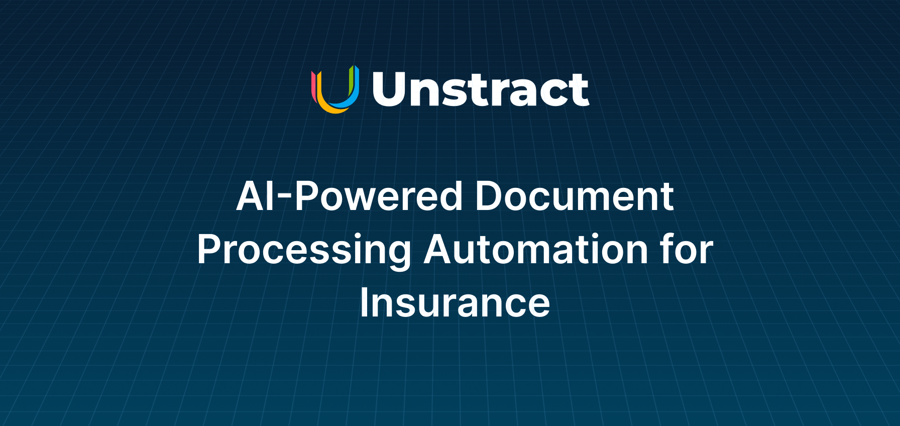 document processing automation for Insurance