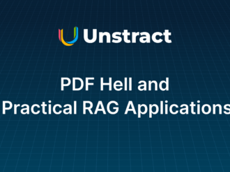PDF Hell and Practical RAG Applications