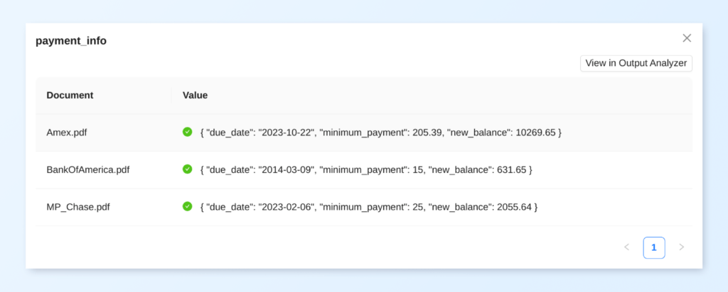 extracting structured data from documents using prompt studio 5