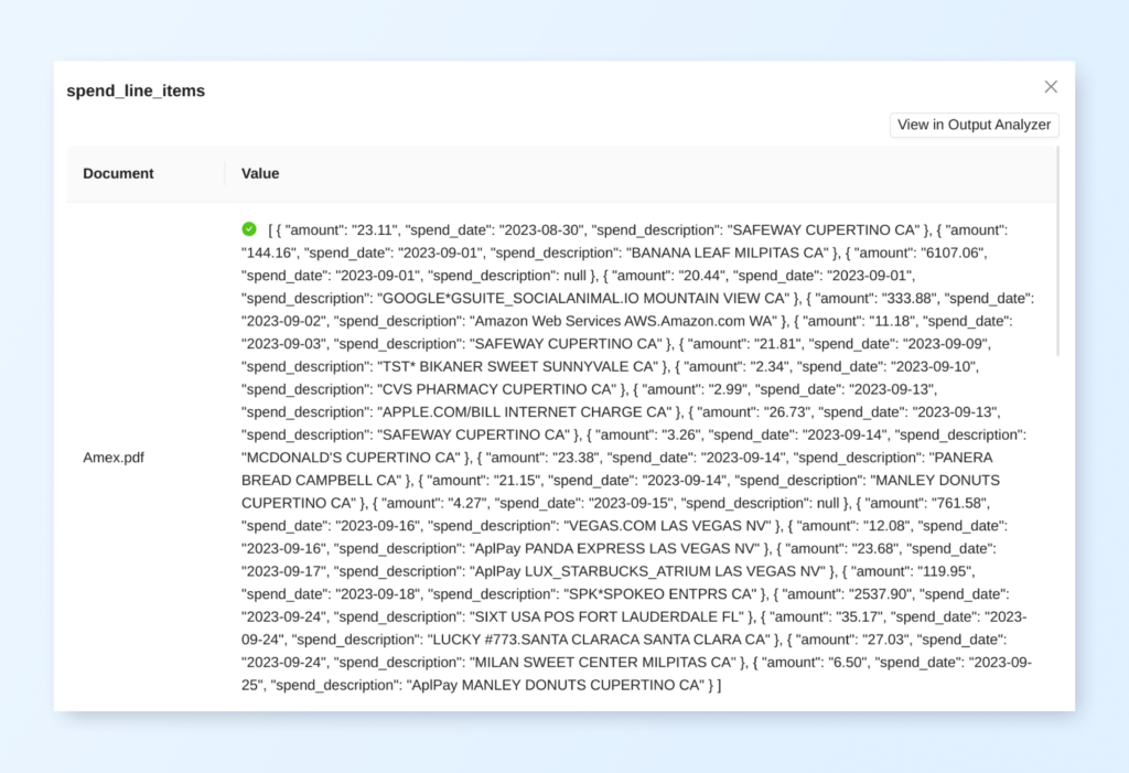 extracting structured data from documents using prompt studio 5