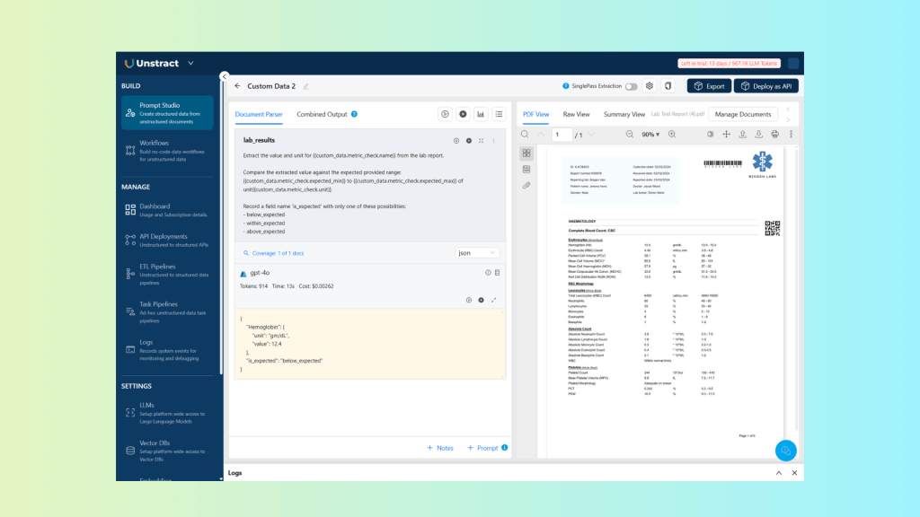 Build Document Workflows That Adapt with Unstract